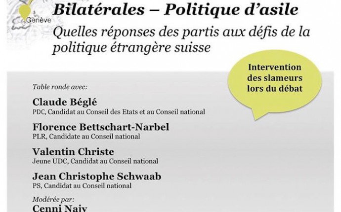 Conférence : Bilatérales – Politique d’asile