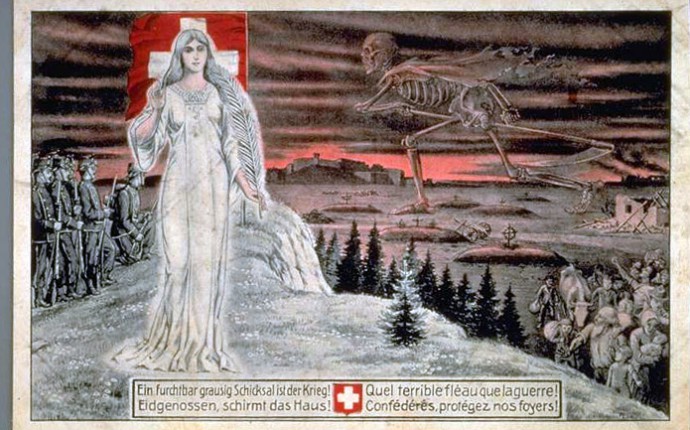 Essai d’analyse discursive: Les symboles nationaux suisses durant la Première Guerre Mondiale