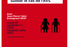 Les politiques sociales en Suisse: le cas de l’AVS