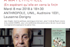 Jean Ziegler, “Le capitalisme expliqué à ma petite fille”